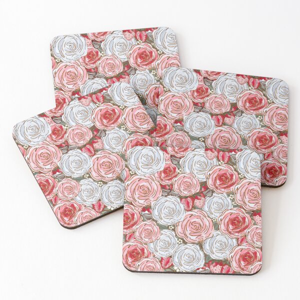 Item preview, Strawberry Blooms Digital Pattern designed and sold by Heavenly Hues.