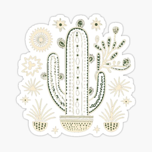 Item preview, Elegant Cactus Design designed and sold by thesighshop.