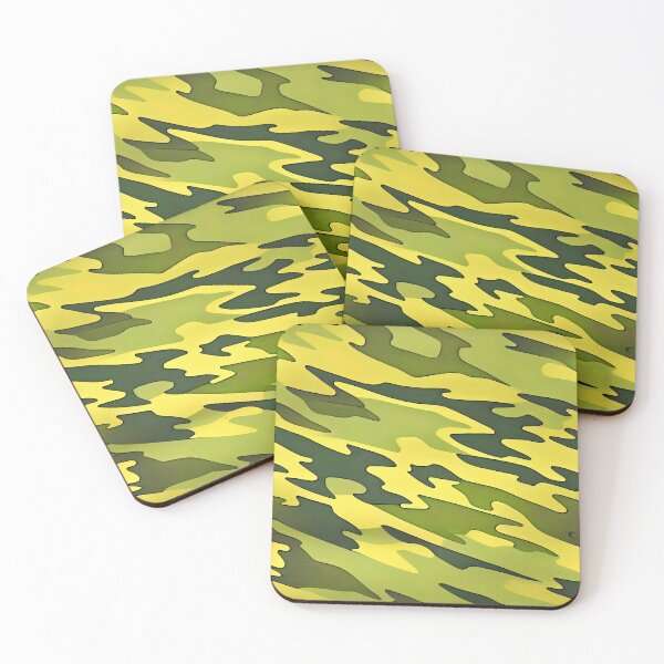 Item preview, Green Yellow Camouflage Pattern designed and sold by TheArtOfPat.