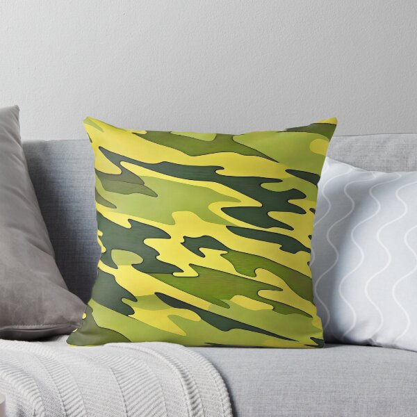 Item preview, Green Yellow Camouflage Pattern designed and sold by TheArtOfPat.