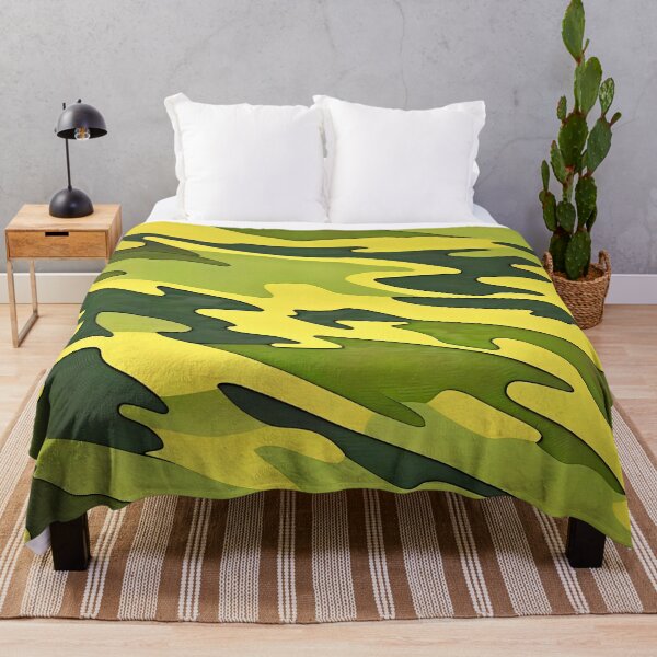 Item preview, Green Yellow Camouflage Pattern designed and sold by TheArtOfPat.