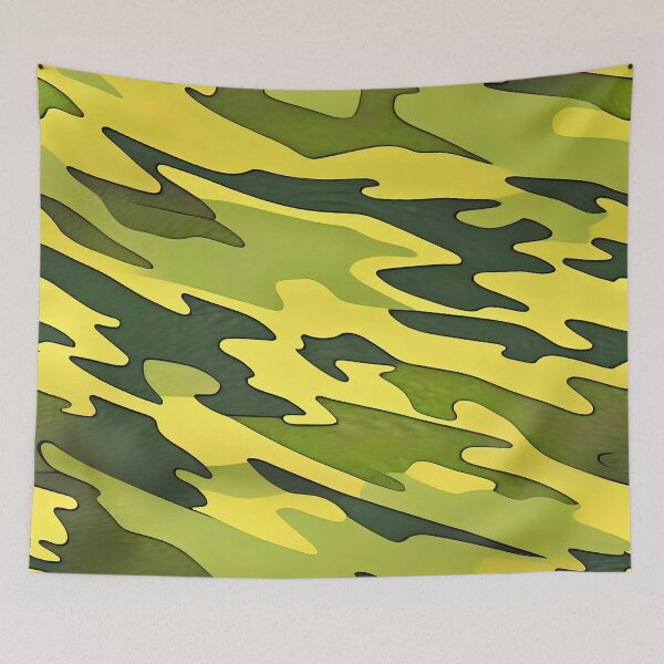 Item preview, Green Yellow Camouflage Pattern designed and sold by TheArtOfPat.