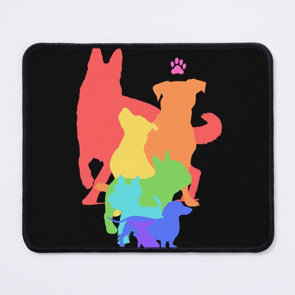 Item preview, Rainbow Dogs / Rainbows and Dogs designed and sold by Thehatinthecat.
