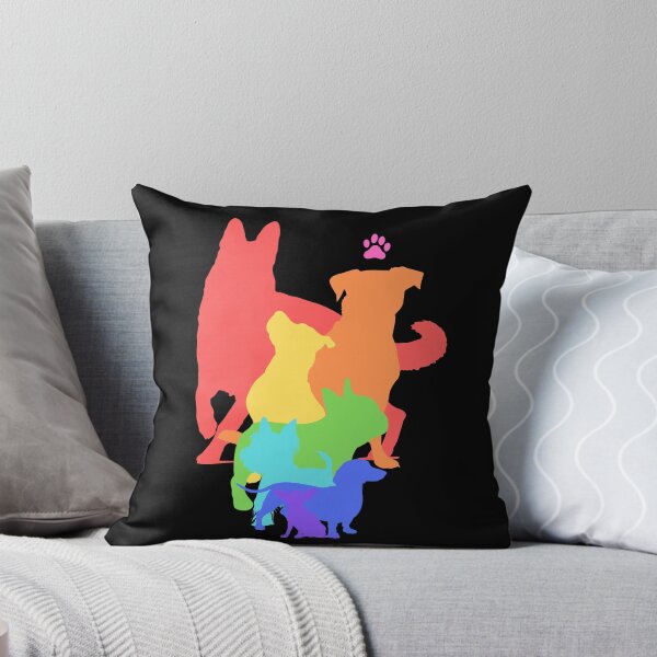Item preview, Rainbow Dogs / Rainbows and Dogs designed and sold by Thehatinthecat.