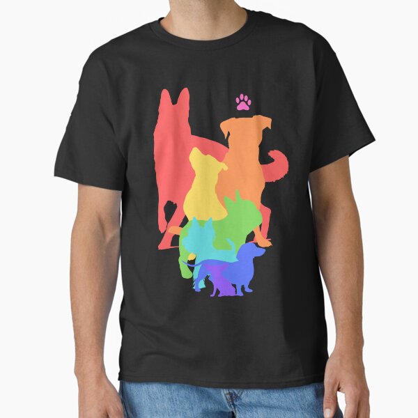 Item preview, Rainbow Dogs / Rainbows and Dogs designed and sold by Thehatinthecat.