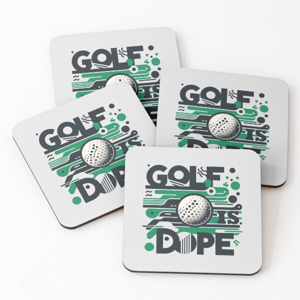 Item preview, Golf Is Dope Funny Quote With Simple Abstract designed and sold by Daqomm.