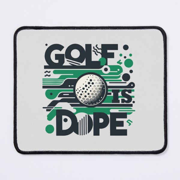 Item preview, Golf Is Dope Funny Quote With Simple Abstract designed and sold by Daqomm.