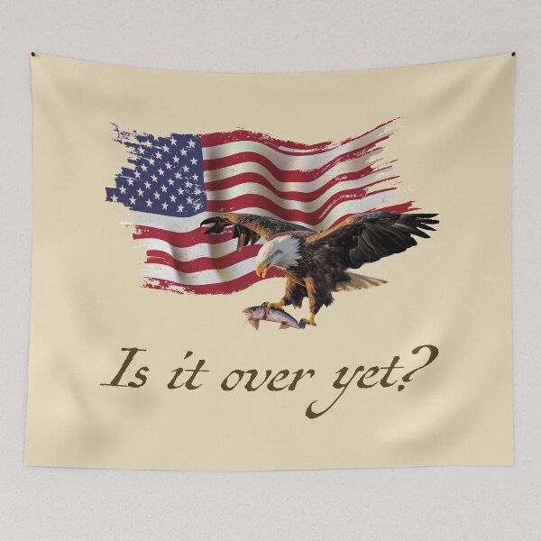 Item preview, America: Is it over yet? designed and sold by olivia-krig.