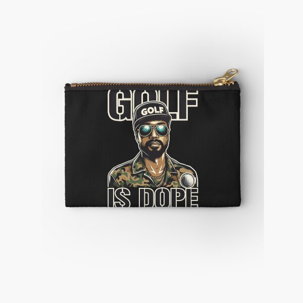 Item preview, Golf Is Dope Funny Quote Black Army Camouflage designed and sold by Daqomm.