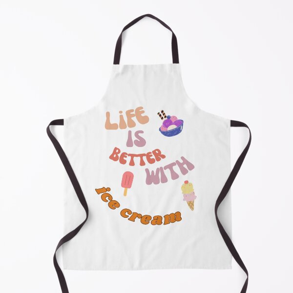 Item preview, Life is Better with ice cream designed and sold by LindoDesign.