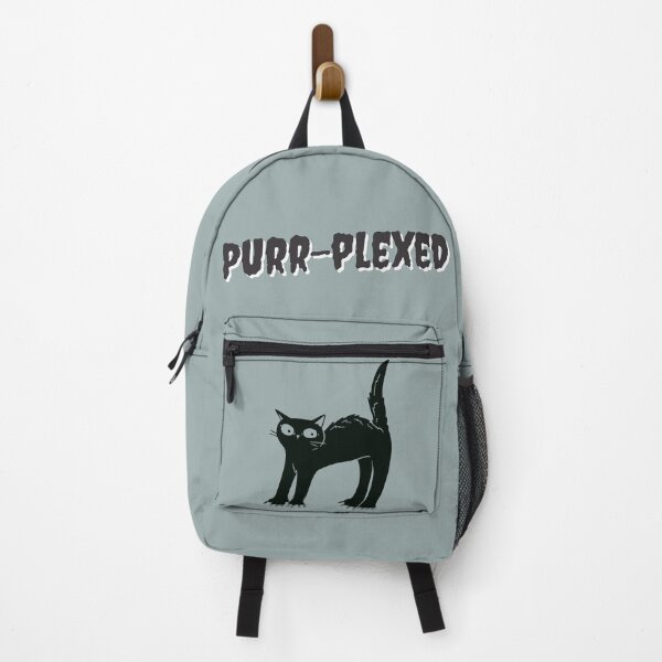 Item preview, Purr-plexed Black Cat designed and sold by theresa7131.