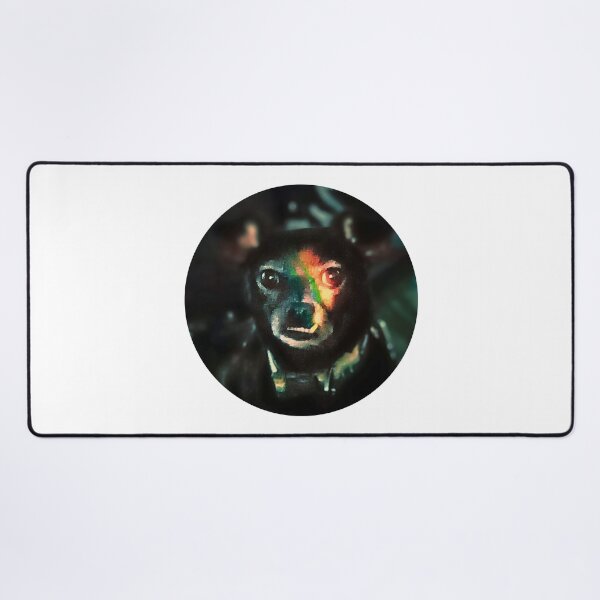 Item preview, Little Black Dog’s Rainbow Light Eye designed and sold by CerolBlue.