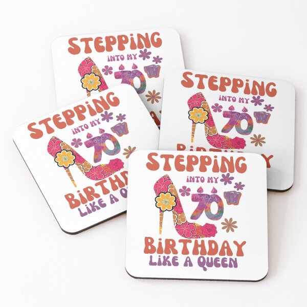 Item preview, stepping into my 70th birthday like a queen designed and sold by ‪Anas Talbi‬‏.