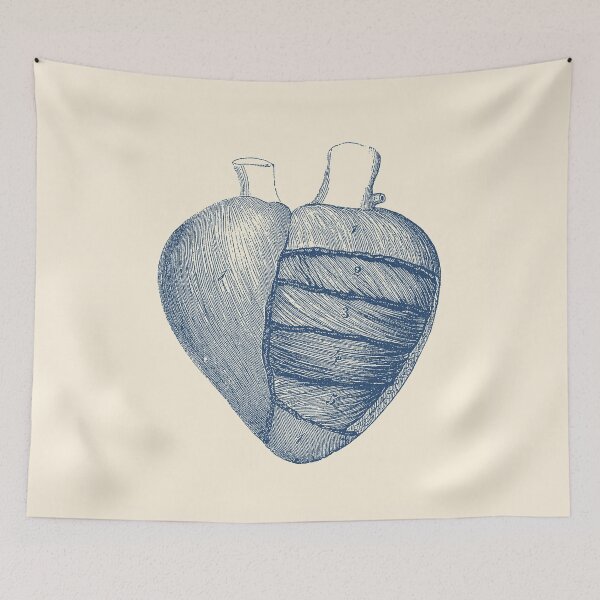 Item preview, Heart Diagram - Vintage Anatomy  designed and sold by VAposters.