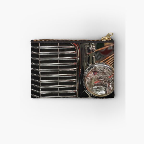 Item preview, Chrome Grille and Headlight Shiny Black Restored Classic Car Vintage designed and sold by Kizzydesign.