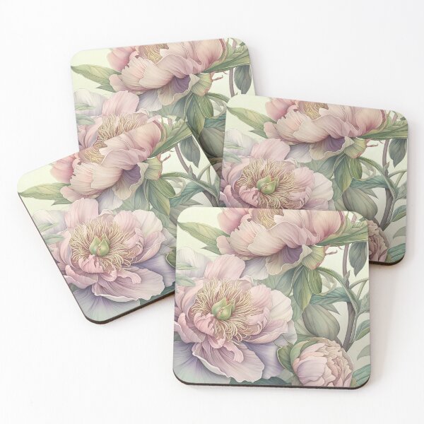 Item preview, Tranquil Peonies designed and sold by MNSY.