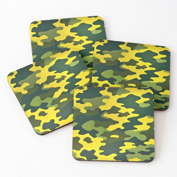 Item preview, Green Yellow Camouflage Pattern designed and sold by TheArtOfPat.