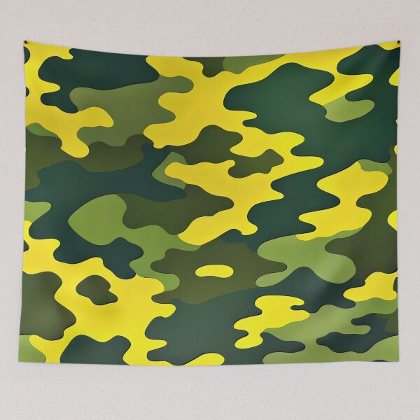 Item preview, Green Yellow Camouflage Pattern designed and sold by TheArtOfPat.