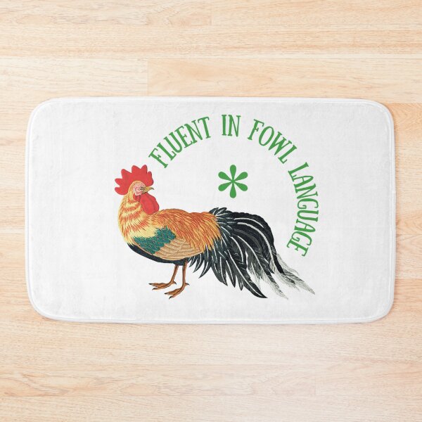 Item preview, Fluent in Fowl Language! Chicken Pun! designed and sold by SSustainable.