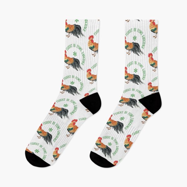 Item preview, Fluent in Fowl Language! Chicken Pun! designed and sold by SSustainable.
