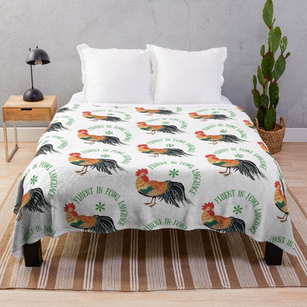 Item preview, Fluent in Fowl Language! Chicken Pun! designed and sold by SSustainable.
