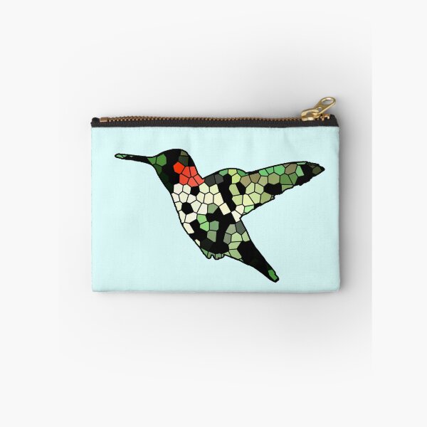 Item preview, Ruby Throated Hummingbird Cell Tiles designed and sold by narwhalwall.