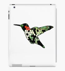 Hummingbird cell tiles iPad Case/Skin