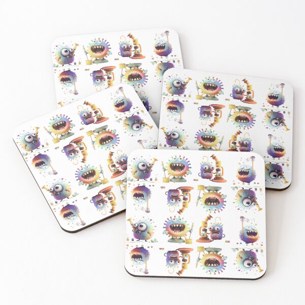 Item preview, Funny Molecule Cartoons designed and sold by SheBots.