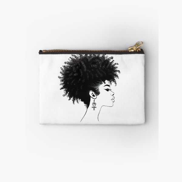 Item preview, Woman with natural updo designed and sold by djrollins.