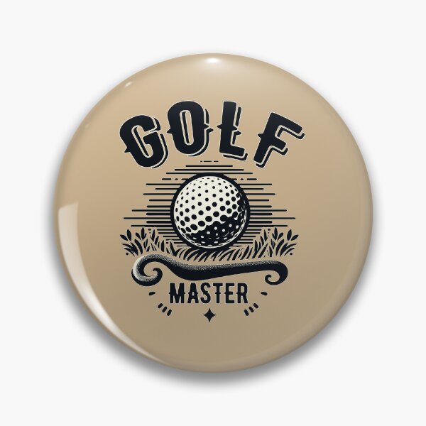 Item preview, Cool And Simple Vintage Retro Golf Master Quote designed and sold by Daqomm.