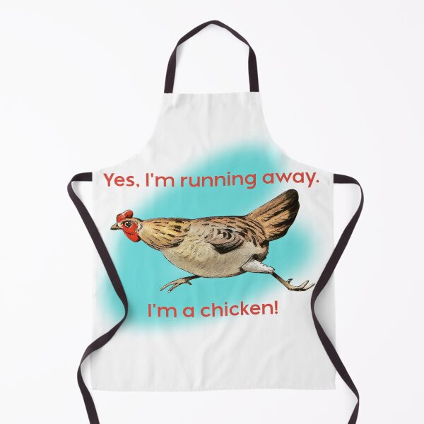 Item preview, Yes, I'm Running Away. I'm a Chicken! Chicken Joke! designed and sold by SSustainable.