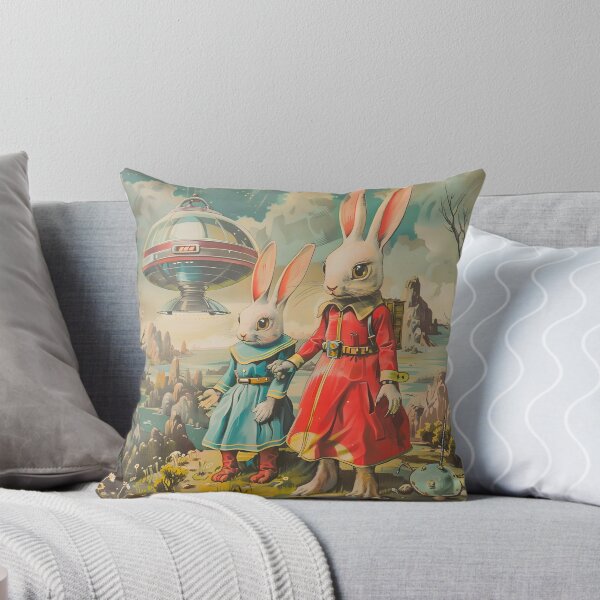 Item preview, 1950s Sci-Fi Movie Robot Rabbit Invasion designed and sold by Shelly Little.