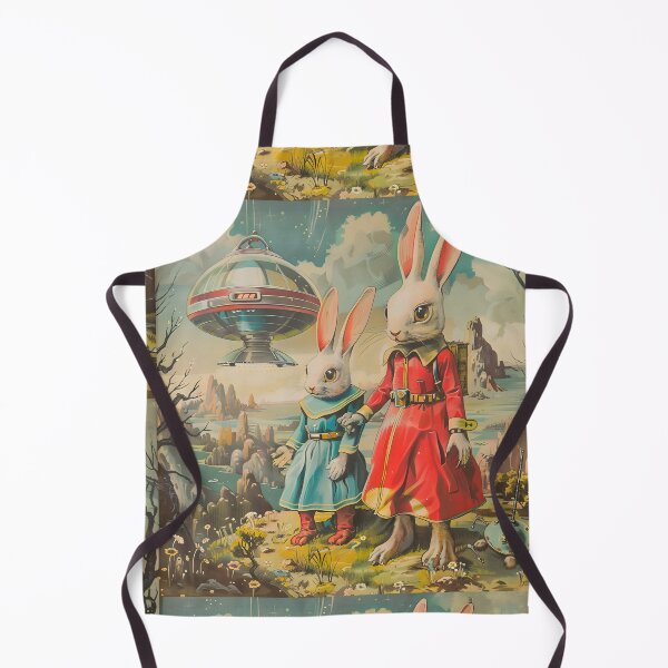 Item preview, 1950s Sci-Fi Movie Robot Rabbit Invasion designed and sold by Shelly Little.