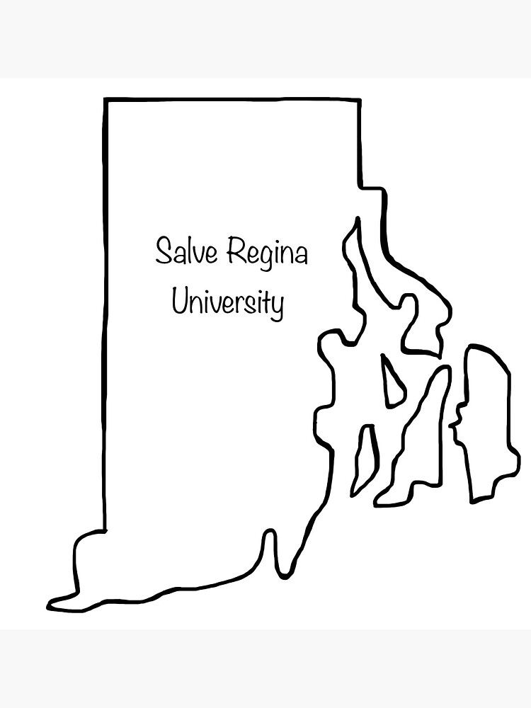 Salve Regina University Rhode Island State Sticker For Sale By Tsongalisz Redbubble 2354