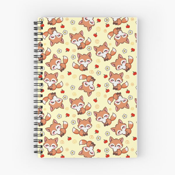Item preview, Cute fox and apple. designed and sold by atika-atk.