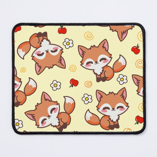 Item preview, Cute fox and apple. designed and sold by atika-atk.