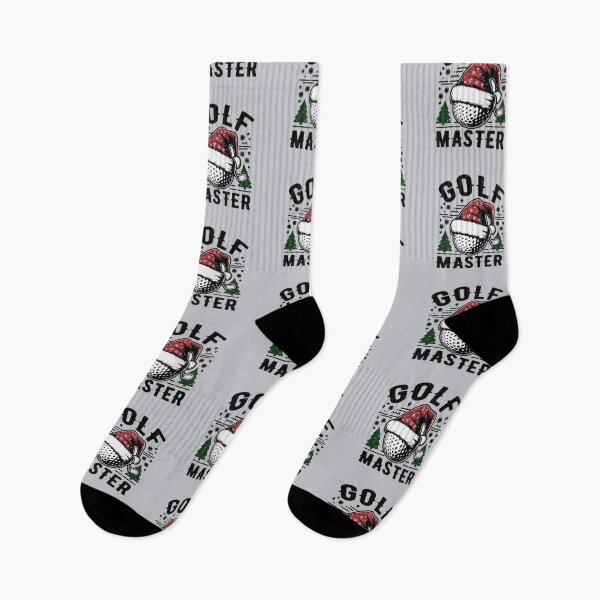 Item preview, Golf Master With Santa Hat And Christmas Tree designed and sold by Daqomm.