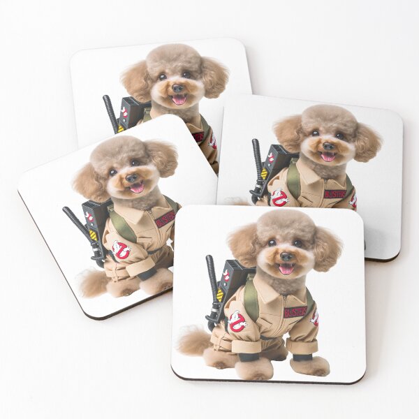 Item preview, Barkbusters / Toy Poodle in a Ghostbusters Costume designed and sold by toypoodlemom.