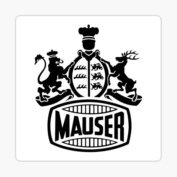Mauser Logo" Sticker for Sale by cjsmitty128 | Redbubble