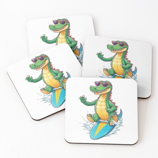Item preview, Surfing Croc designed and sold by likbatonboot.