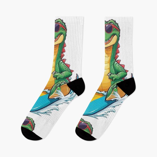 Item preview, Surfing Croc designed and sold by likbatonboot.