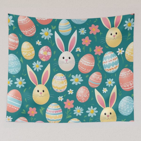 Item preview, Easter Bunny Eggstravaganza designed and sold by LyssasMindArt.