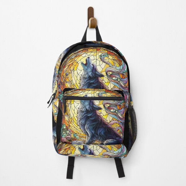 Item preview, Stained Glass Wolf designed and sold by Foxlindesigns.
