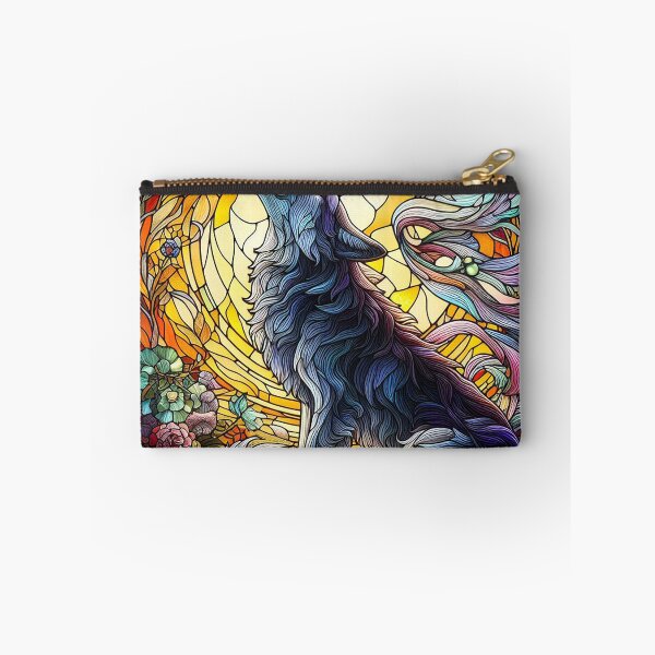 Item preview, Stained Glass Wolf designed and sold by Foxlindesigns.