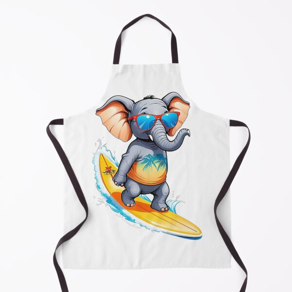 Item preview, Surfing Elephant designed and sold by likbatonboot.