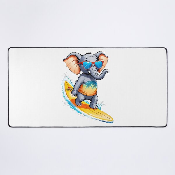 Item preview, Surfing Elephant designed and sold by likbatonboot.