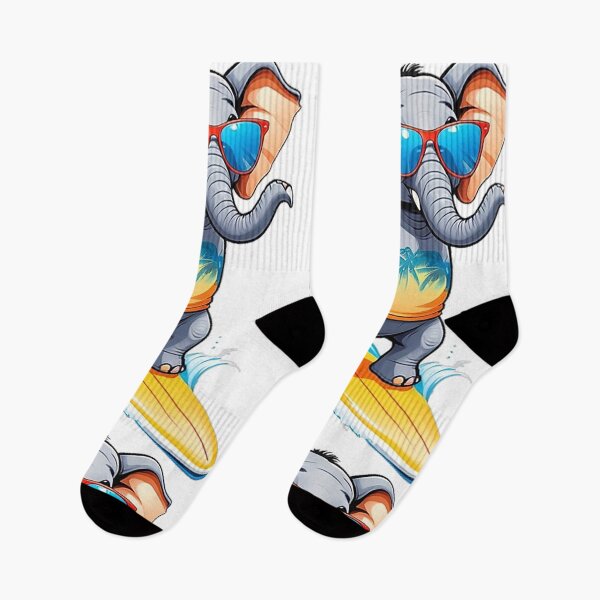 Item preview, Surfing Elephant designed and sold by likbatonboot.