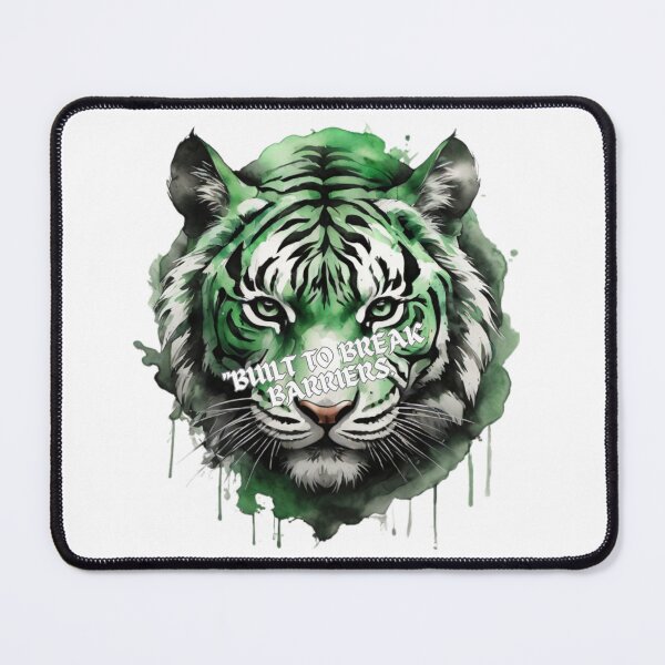 Item preview, Built to break barriers ( Green Tiger ) .1 designed and sold by sonuy2100.