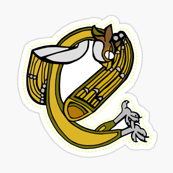 Item preview,  Medieval Owl Letter E designed and sold by Donnahuntriss.