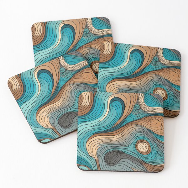 Item preview, Abstract waves designed and sold by UZRWRLD .